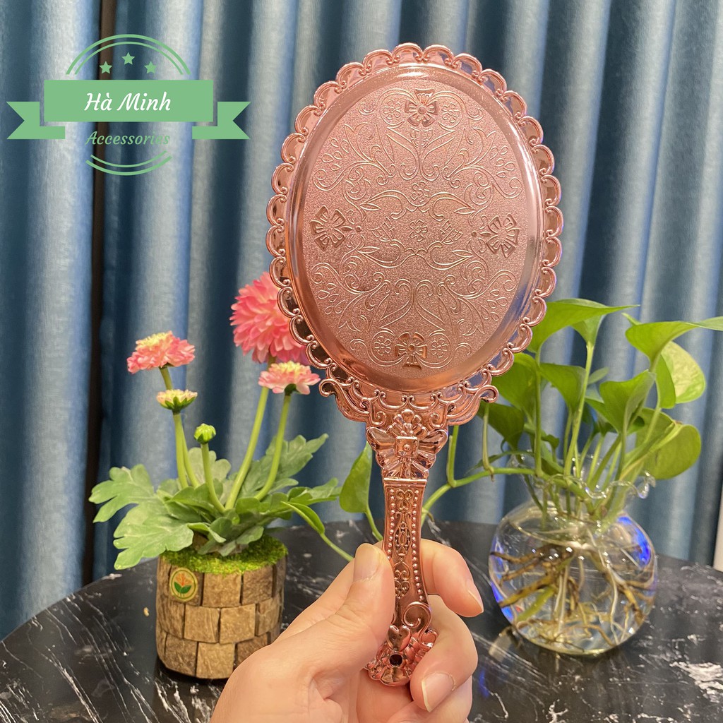 Gương Cầm Tay Princess Hoàng Cung Không Gập