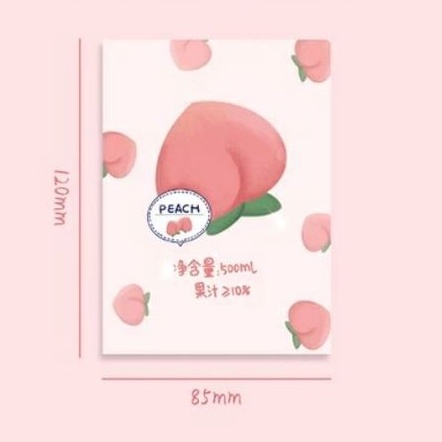 Sổ tay mini , sổ tai gấu A7 siêu cute