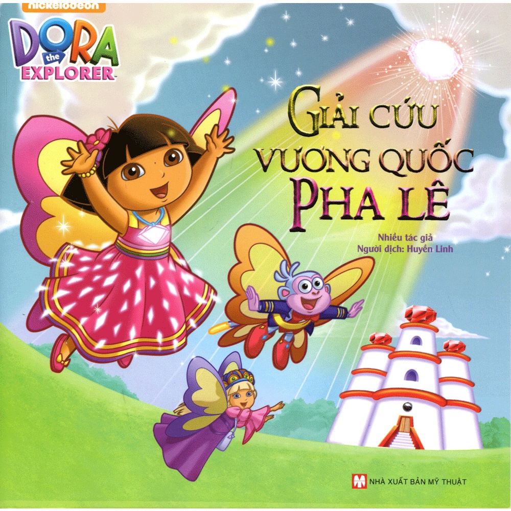 Sách Dora The Explorer - Giải Cứu Vương Quốc Pha Lê
