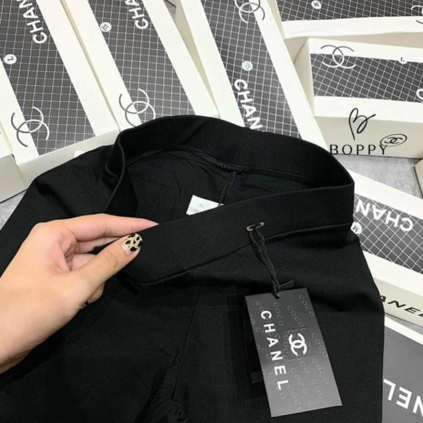 Quần Legging CHAN Dài Nâng Mông Tôn Dáng Che Bụng big size đến 75kg chất cotton thời trang Banamo Fashion quần asos 713 | BigBuy360 - bigbuy360.vn