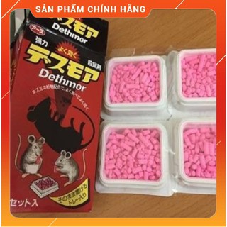 Thuốc diệt chuột Dethmor Nhật Bản hộp 4 vỉ
