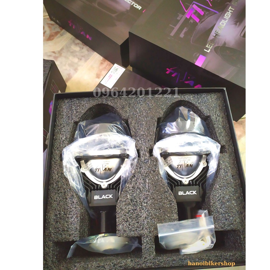 BI CẦU TITAN BLACK GTR 5000K- TẶNG PHỤ KIỆN