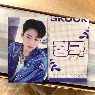 Card ảnh des BTS không bo góc