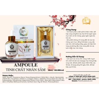 Serum tinh chất nhân sâm