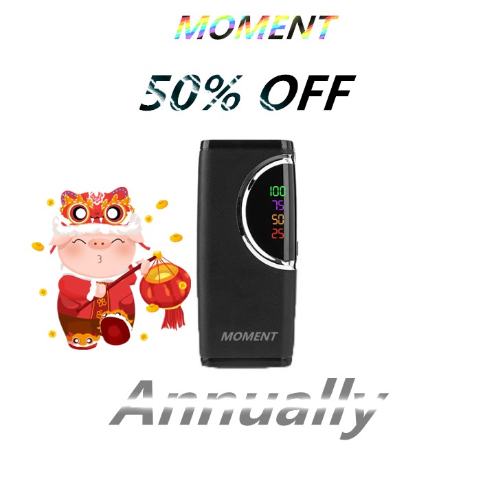 Pin Sạc Dự Phòng MOMENT 12000mAh (Gen 2 New)