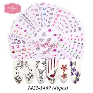 Set Bộ Sticker Dán Trang Trí Móng - Nhóm 2