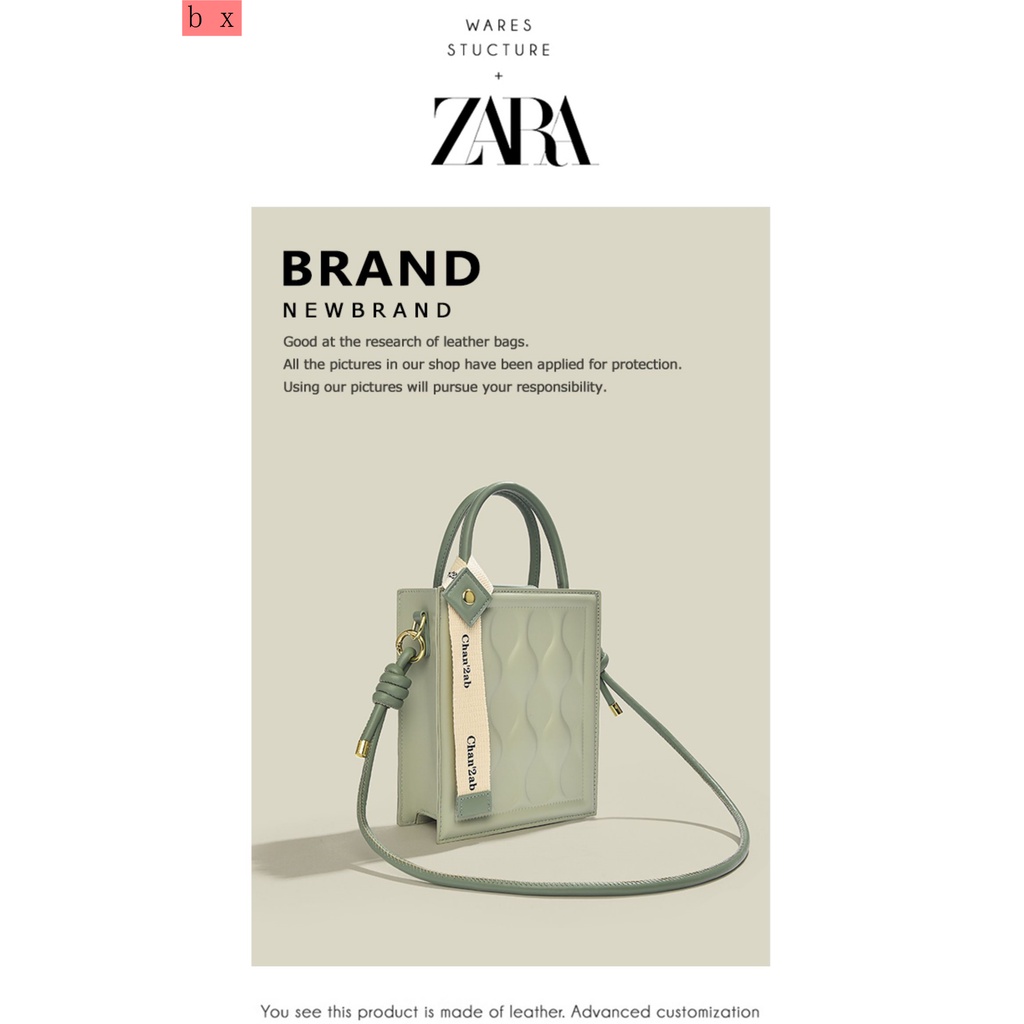 Túi Xách zara 2022 Thời Trang Mùa Hè Cao Cấp Sang Trọng Cho Nữ