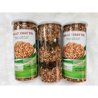 Combo 3 hủ gạo lứt cháy tỏi rong biển
