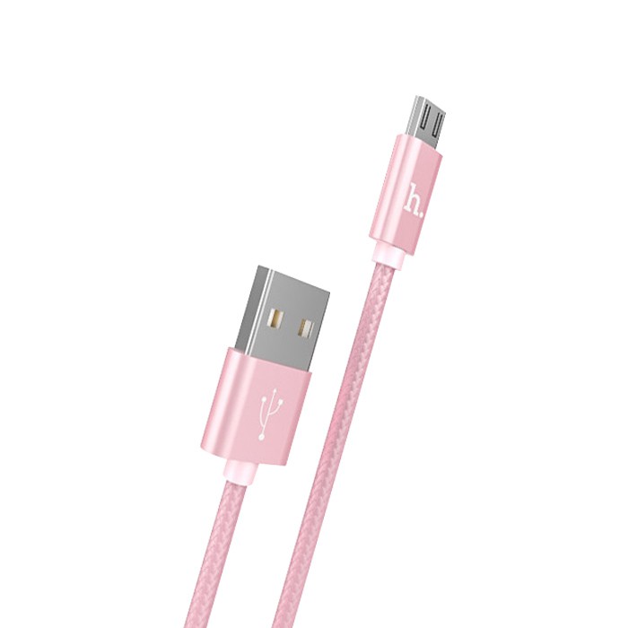 [Mã 2404EL10K giảm 10K đơn 20K] Cáp sạc Micro USB HOCO X2 Knitted - Hàng Chính Hãng