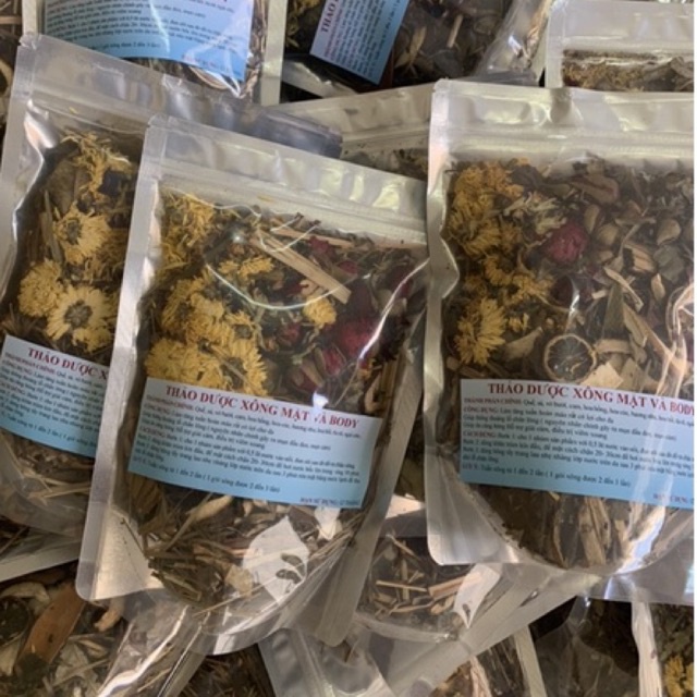 Thảo dược xông mặt sạch mịn da 100g