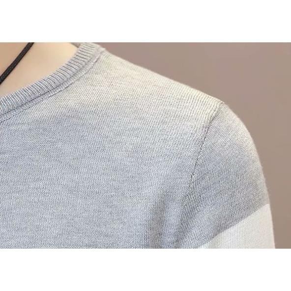 Áo len nam cổ tròn Hàn Quốc đẹp cao cấp hàng hiệu chất len đẹp không xù N5