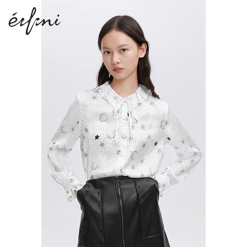 Áo sơ mi lụa Eifini