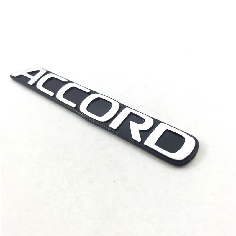 Sticker decal ABS chữ logo Accord trang trí xe hơi cho Honda ACCORD