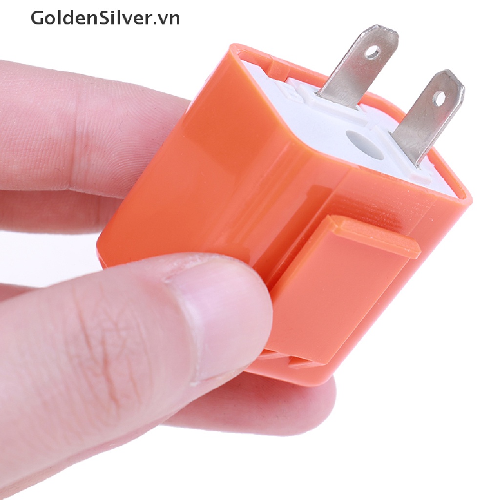 1 Rơ Le Điều Chỉnh Tốc Độ Đèn LED Tín Hiệu 12V 2-Pin Cho Xe Máy