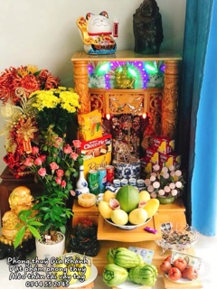BÁT TỤ BẢO - Đồ bầy ban thờ thần tài