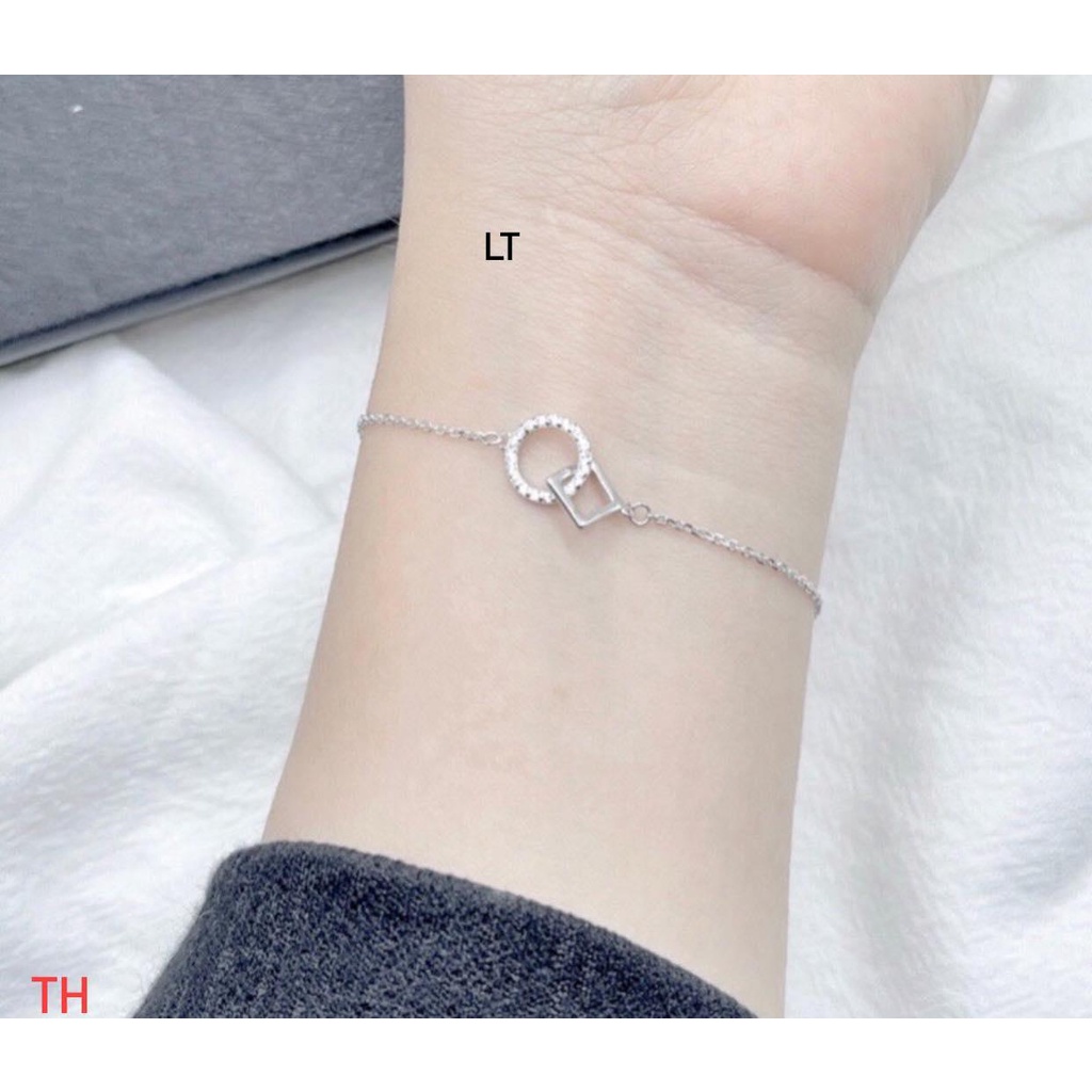 Lắc tay Bạc, mẫu đơn giản xinh xắn. Bạc_Ngọc Anh