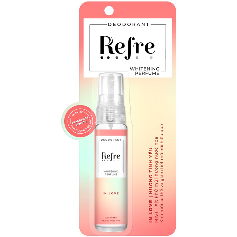 Refre xịt khử mùi - hương tự nhiên