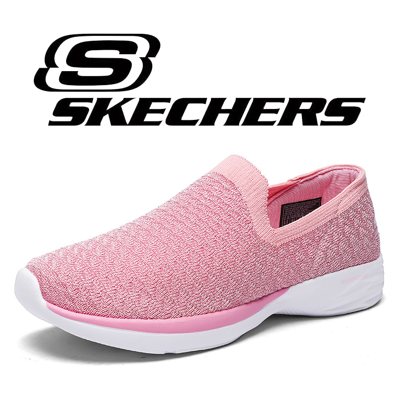 SKECHERS Giày Lười Size 36-40 Thời Trang Cho Nữ