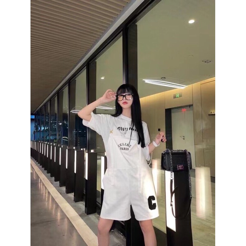 Quần yếm Chanel CN hàng cao cấp mới nhất năm nay có túi | BigBuy360 - bigbuy360.vn