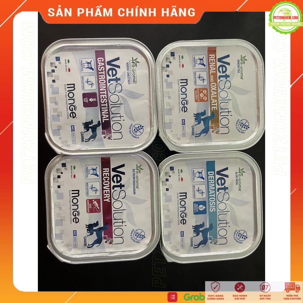 Pate Monge VetSolution Gastrointestinal hỗ trợ tiêu hóa cho chó 150g