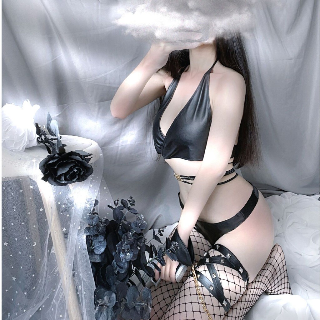 Bộ Cosplay Nhân Vật Game Nữ Sexy Cực Ngầu Ba Set Tùy Chọn Da PU Đủ Phụ Kiện | BigBuy360 - bigbuy360.vn