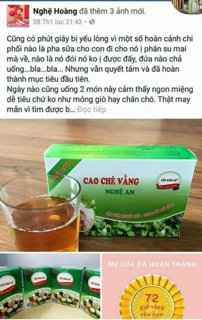 Cao chè vằng 