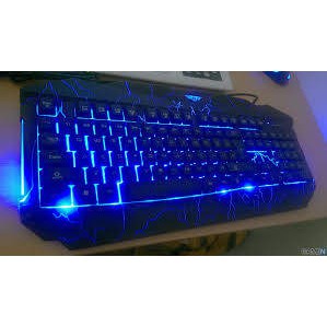 [Mã 267ELSALE hoàn 7% đơn 300K] Bàn phím Newmen KB813 FULL LED (4 màu ) - Hàng Chính Hãng