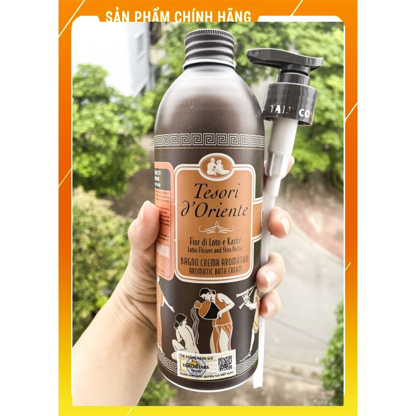 Sữa Tắm Hương Nước Hoa Tesori D' Oriente Red Dragon _Hương Hoa Sen 500ml