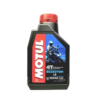 NHỚT XE MÁY TAY GA MOTUL SCOOTER LE 10W40 800ml/1L XANH DƯƠNG