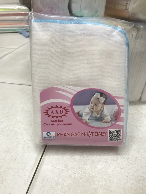 Khăn sữa Nhật Baby Xuân Đan 5 lớp (10 cái)