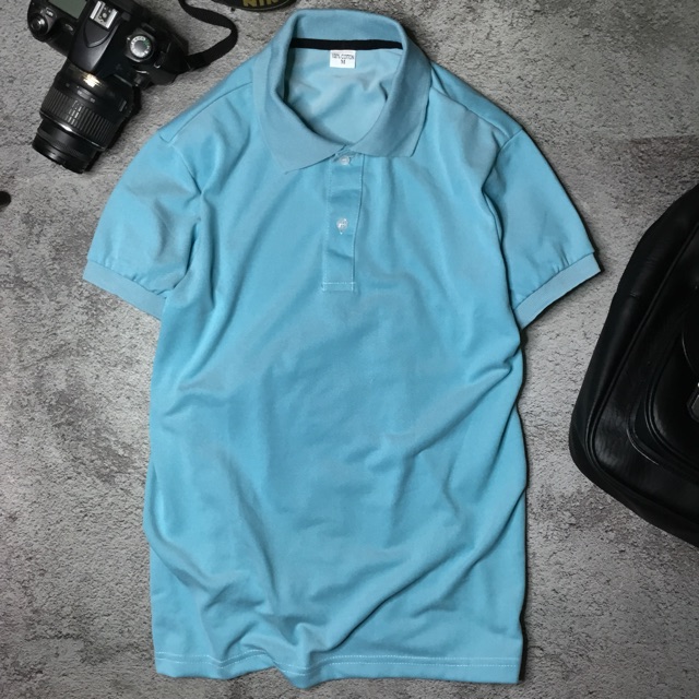 Áo POLO cổ trụ 35k / 1 áo  -GIAO Màu ngẫu nhiên