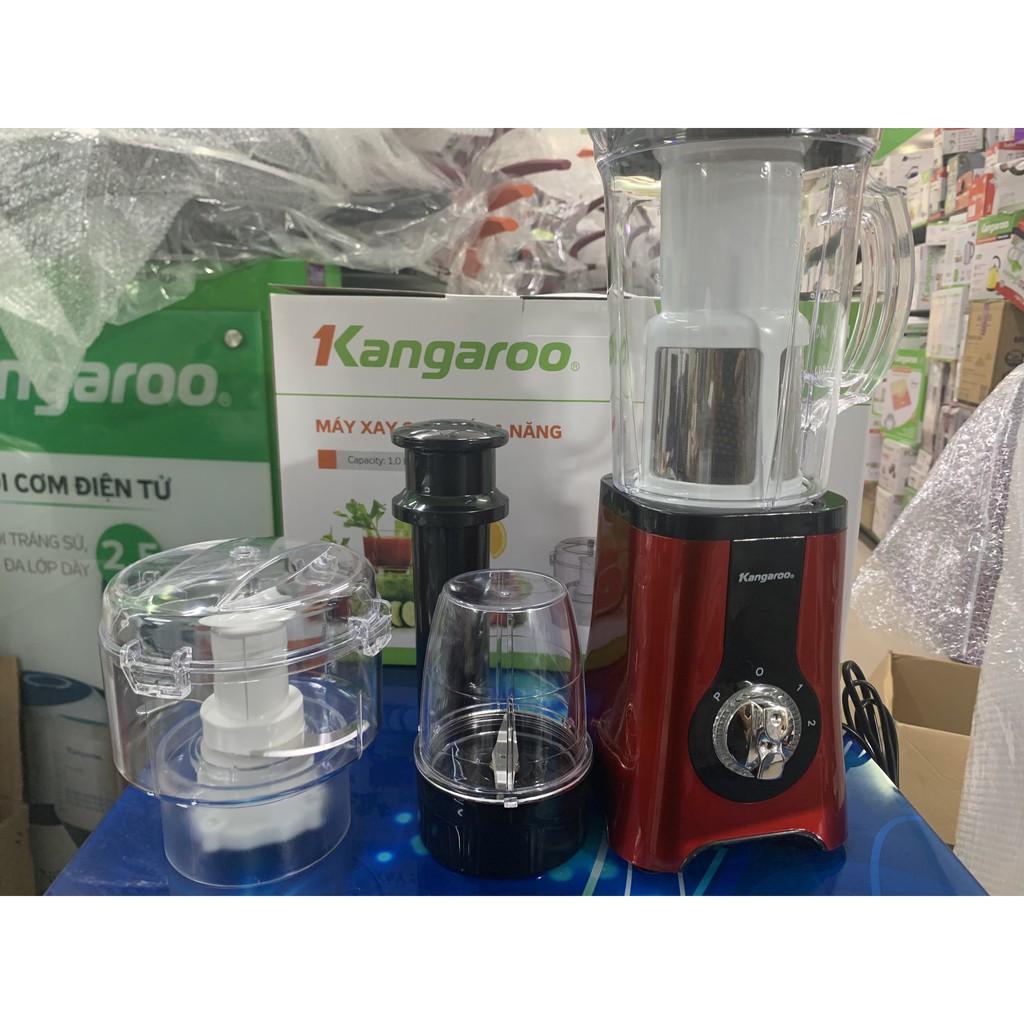 Máy xay sinh tố Kangaroo 3 cối KG3B3 hàng chính hãng bảo hành 12 tháng đổi mới trong 7 ngày
