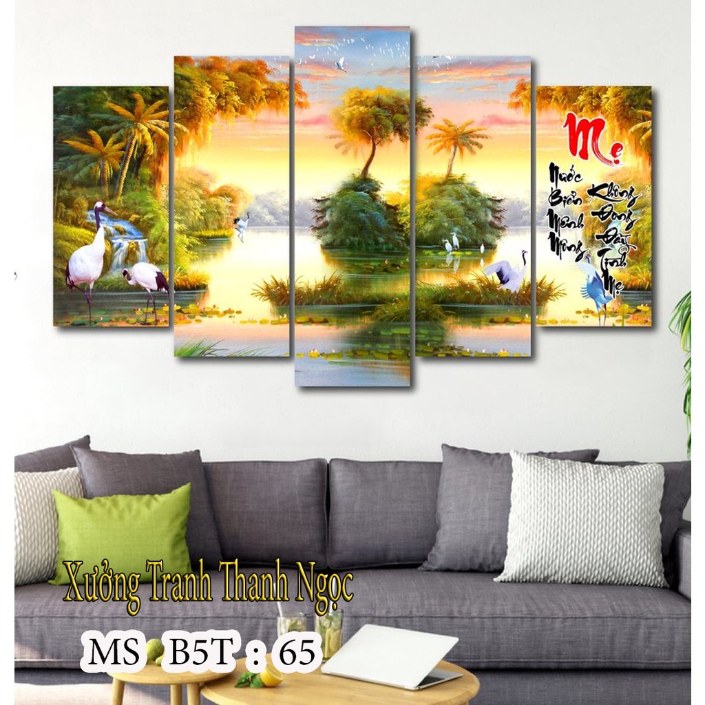 Set 5 tranh tráng gương 💥GIÁ GỐC TẠI XƯỞNG💥 tranh treo tường phong cách hiện đại sang trọng | BigBuy360 - bigbuy360.vn