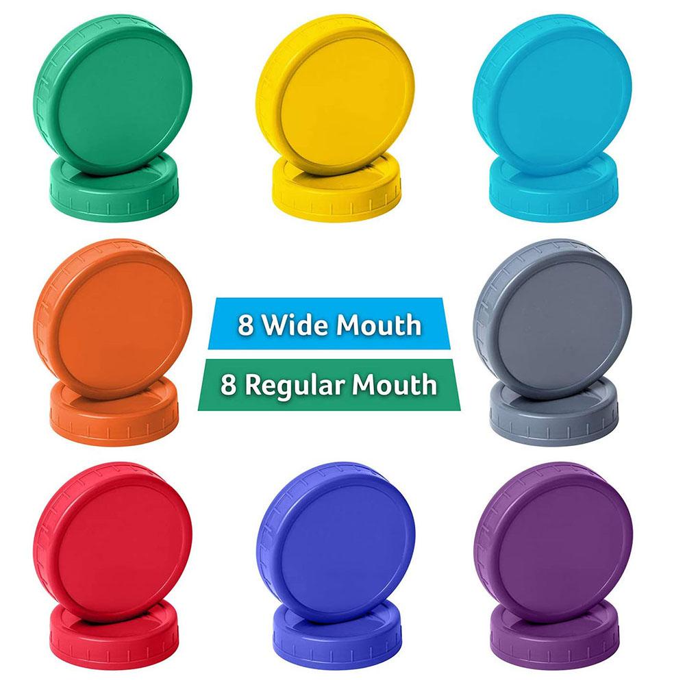 IVORY Nắp Đậy Lọ Mason Chống Trầy Chống Rò Rỉ Tiện Dụng