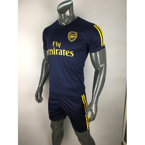 [BIG SIZE]Bộ Bóng Đá Big Size Arsenal, bộ quần áo nam size to vải thun mè, quần áo bóng đá nam size bự - YESSPORT