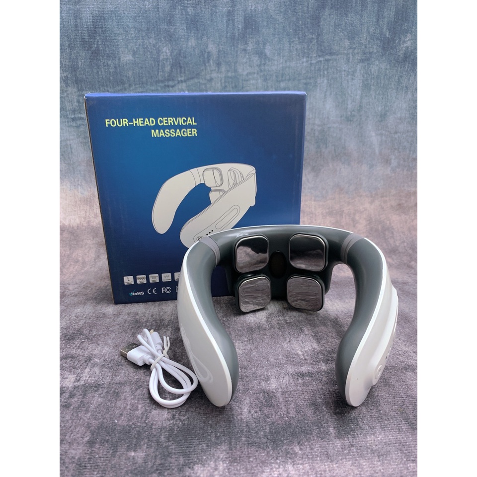 Máy mát xa cổ sinh nhiệt, bảo vệ cột sống cổ, Máy massage cổ vai gáy Citiso