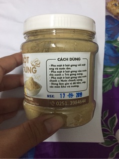 Bột gừng nguyên chất