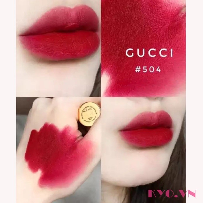 (chuẩn aut) son Gucci 208, 204, 504, 509,25