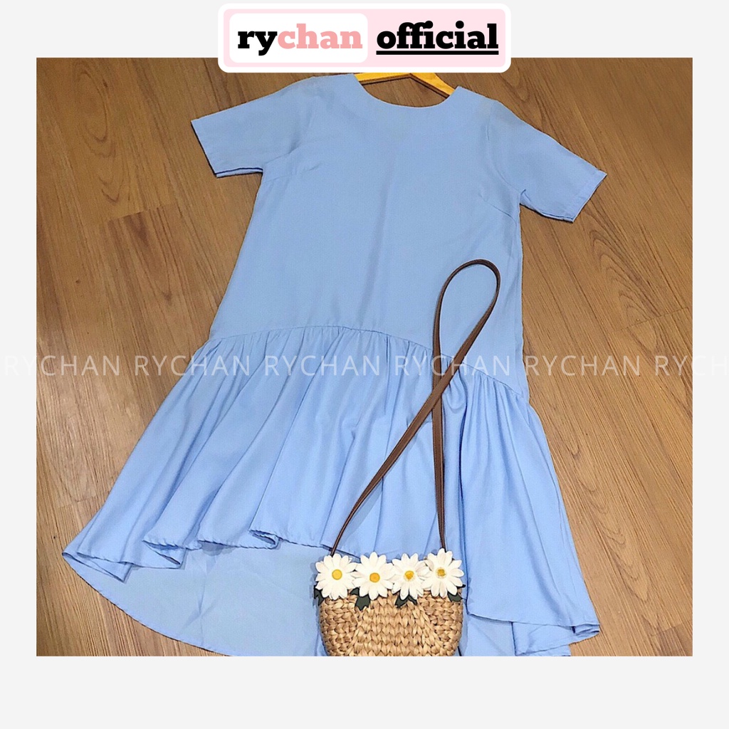 [ẢNH THẬT CUỐI] Đầm Suông Babydoll Đuôi Cá 2 Màu - DS694