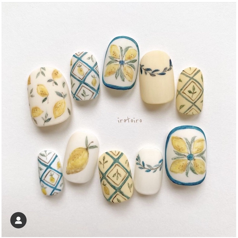 Nailbox - mẫu nail nhiệt đới 🌴