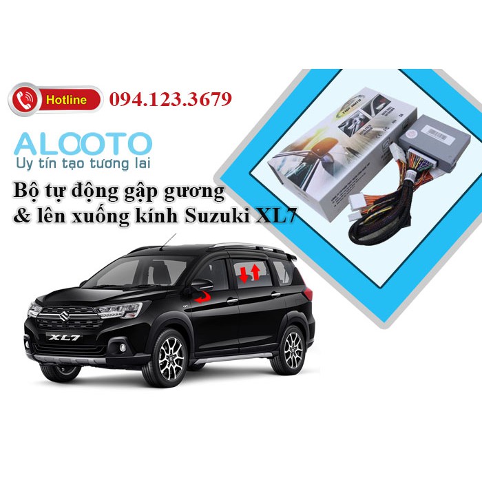 Gập Gương - Lên Xuống Kính XL7/ Ertiga/ Ciaz/ Vitara  hàng chính hãng cắm giắc zin . Có kỹ thuật viên hướng dẫn lắp