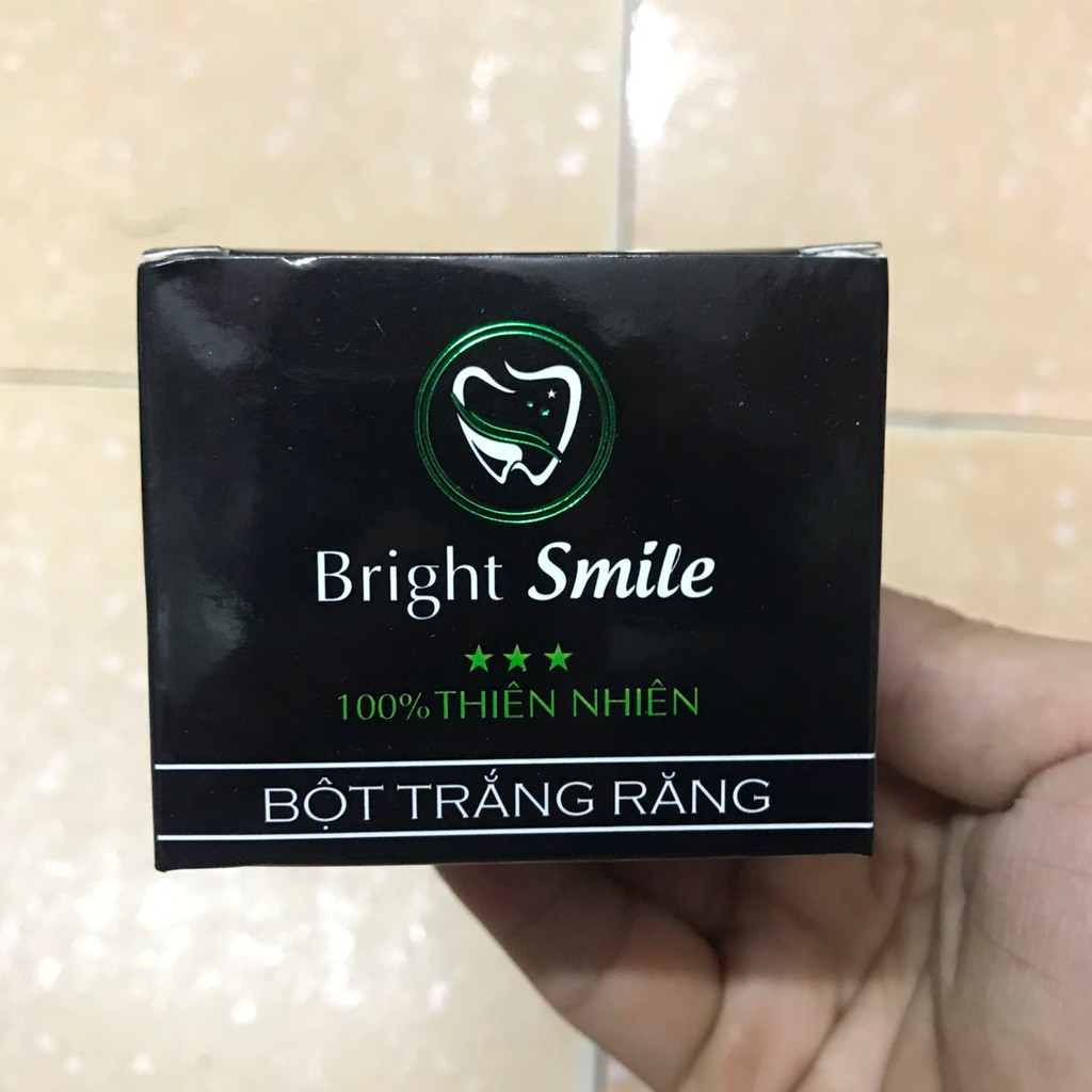 Bột tẩy trắng răng Bright Smile ( chuẩn cty+ bao kiểm hàng)