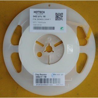 Trở dán 0402 1% ( 50 Con một dây x 2 dây ) trị số từ 100K đến 1M