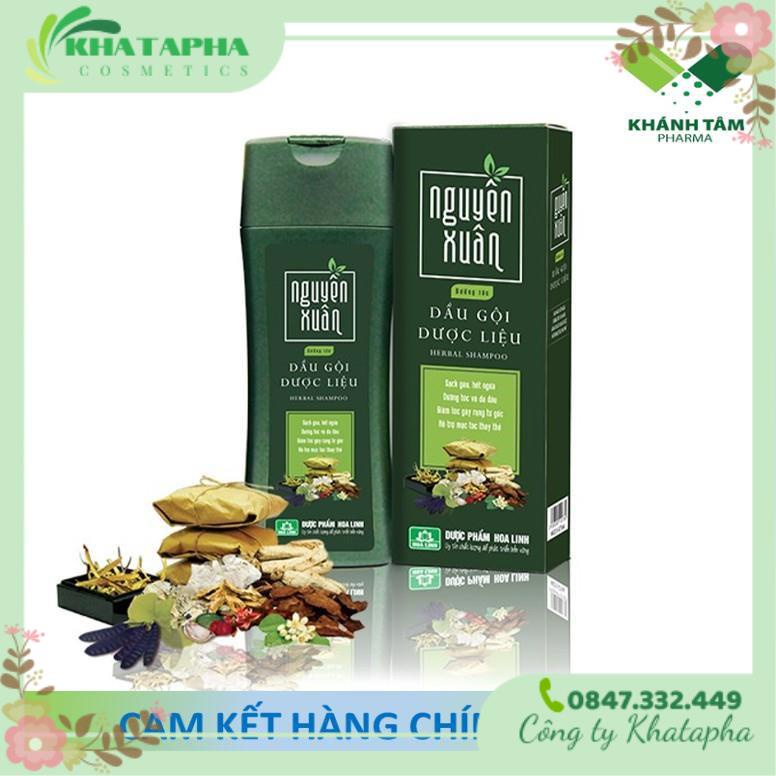 Dầu gội - Dầu xả dược liệu Nguyên Xuân Hoa Linh