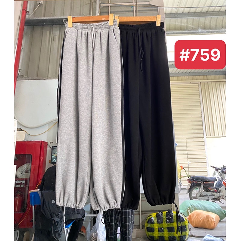 Quần Nỉ 3 Sọc Form Đẹp Hàng Quảng Châu M759