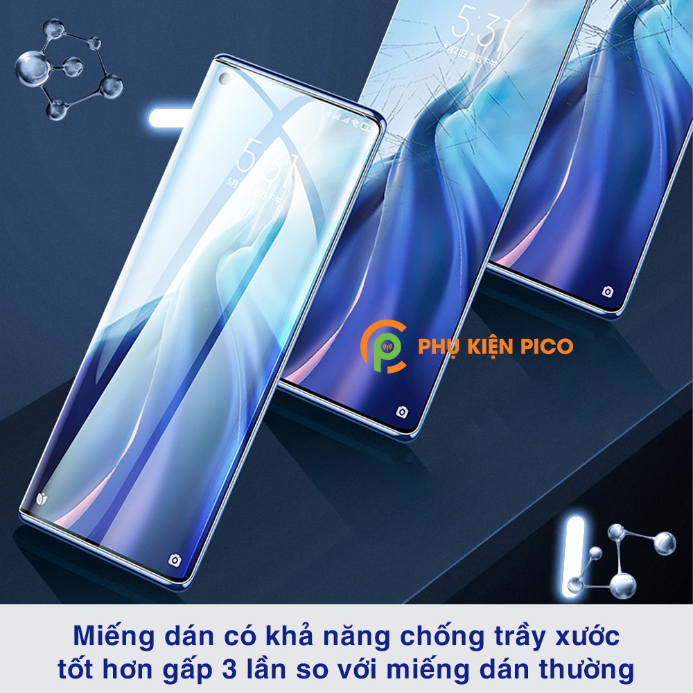 Dán màn hình Mi 11 full màn hình trong suốt PPF chính hãng Moxiao Xing - Dán dẻo Xiaomi Mi 11