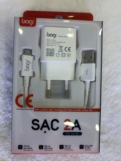Bộ sạc Bagi chính hãng iPhone - Type C - Micro