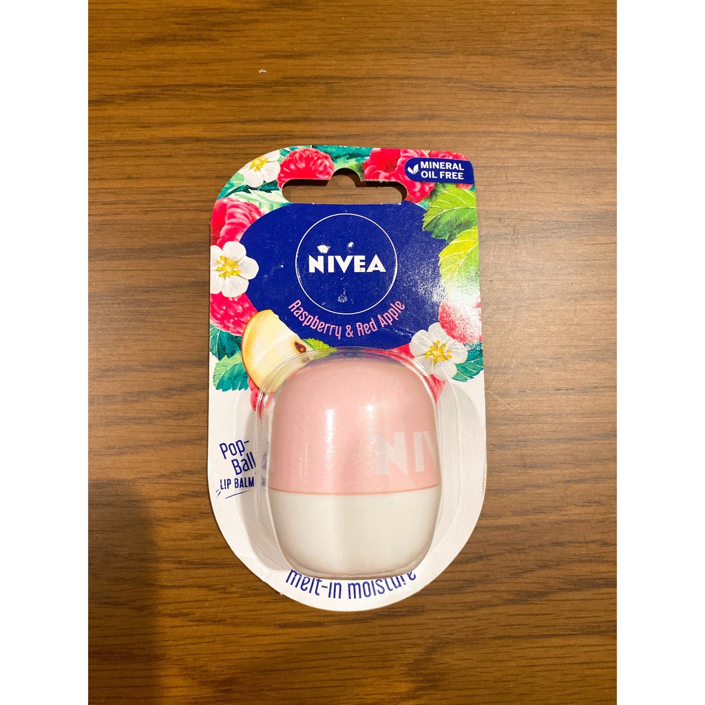 Son Dưỡng Ẩm Nivea Lip Pop-Ball - Màu hồng - Hàng có sẵn