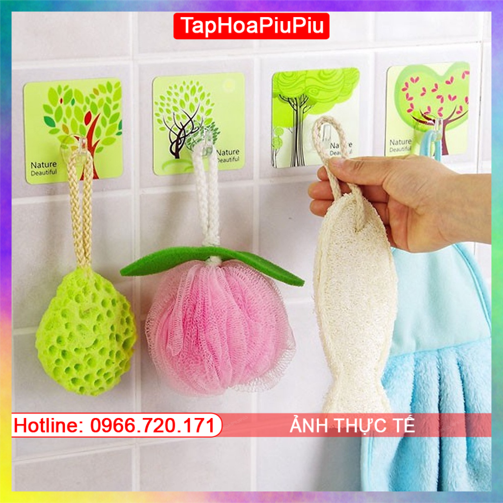 1 MÓC DÁN TƯỜNG TREO TƯỜNG 3D IN HỌA TIẾT 5.0 DỄ THƯƠNG- SIÊU DÍNH CHỊU LỰC