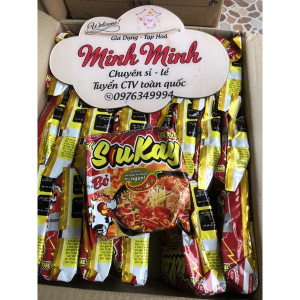 Mì SiuKay trộn, nấu 128g đủ vị